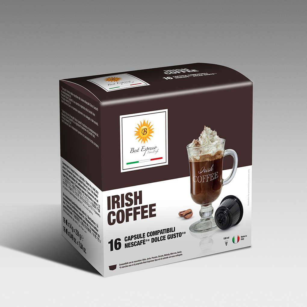 48 Capsules compatibles Dolce Gusto IRISH COFFEE 