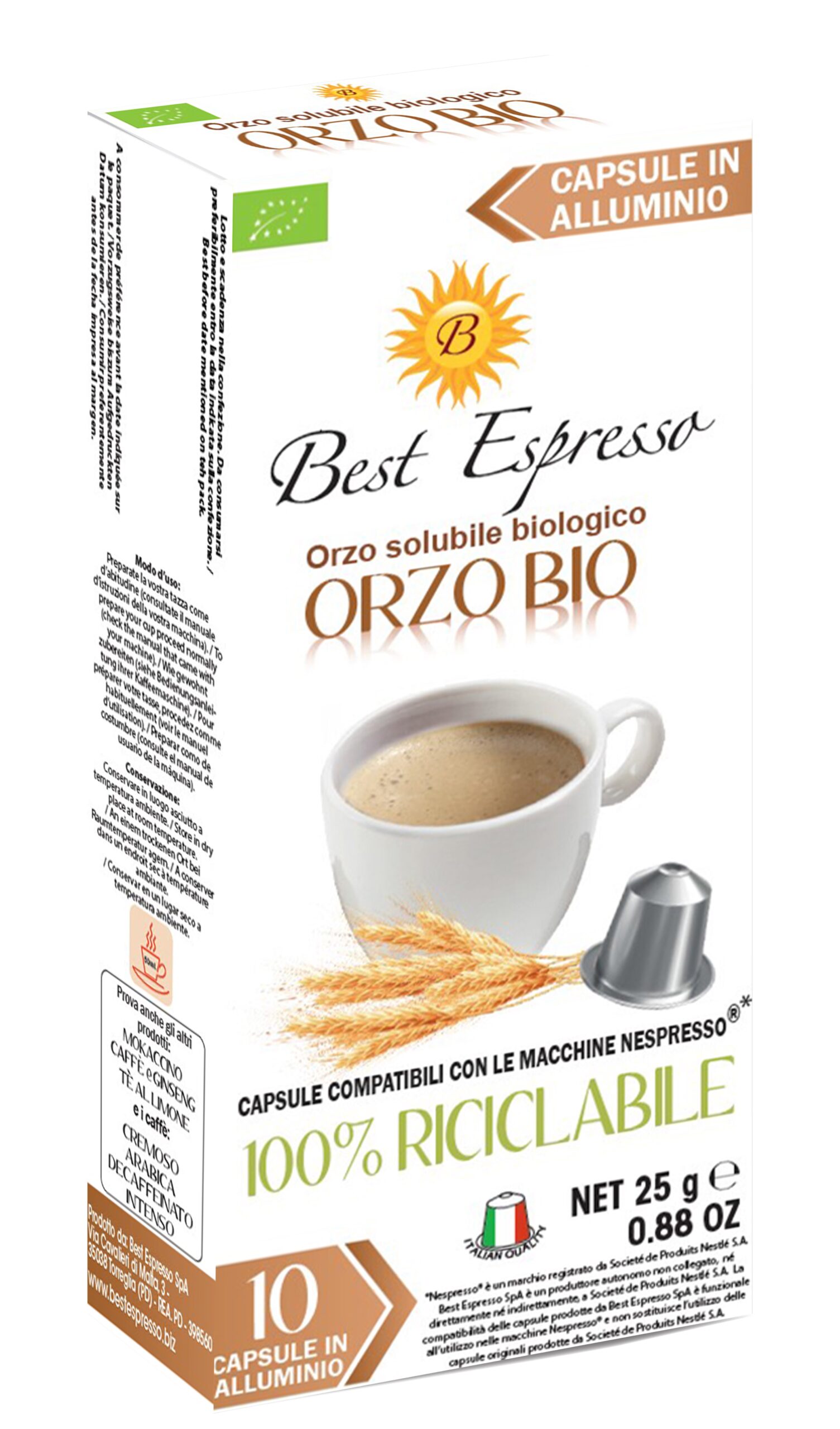 Alluminio - Orzo Bio