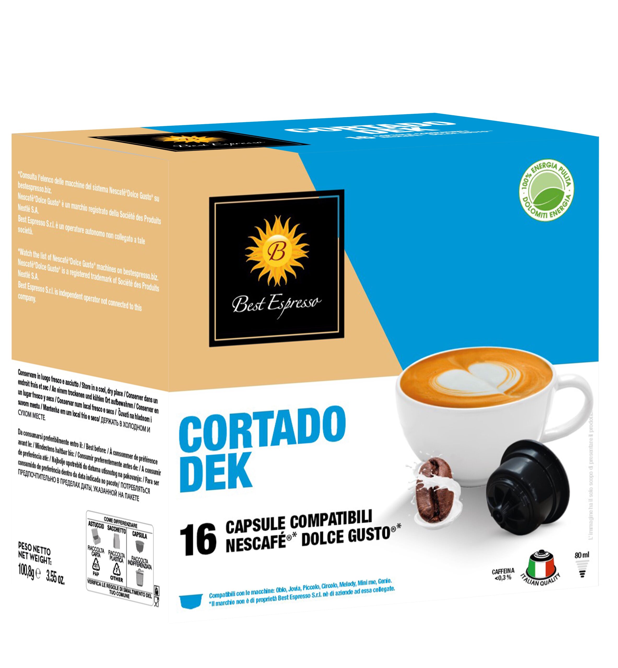 Dolce Gusto - Cortado Deka